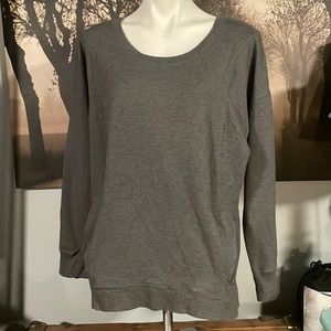 Zella Gray Sweatshirt - XL
